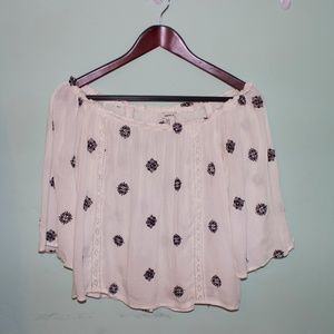 Forever 21 flowy off-the-shoulder top